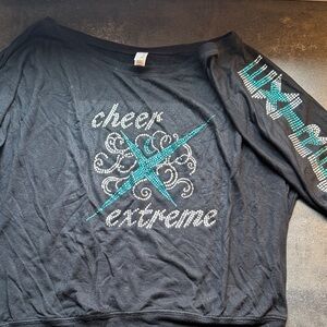 Cheer Extreme - Long Sleeve Top - Off the shoulder